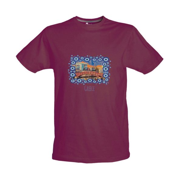 Tshirt Βυσσινί 24