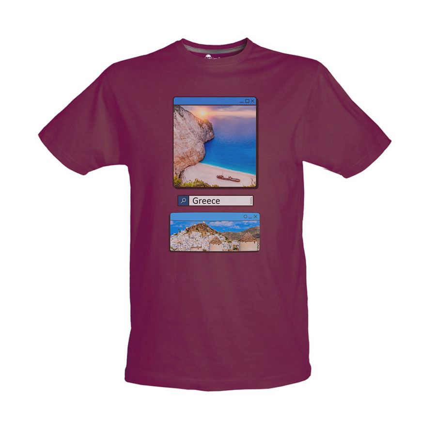 Παιδικό Tshirt Βυσσινί 25