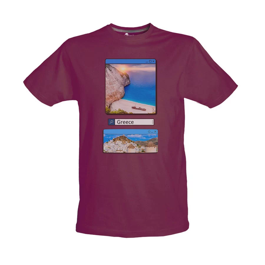 Παιδικό Tshirt Βυσσινί 25