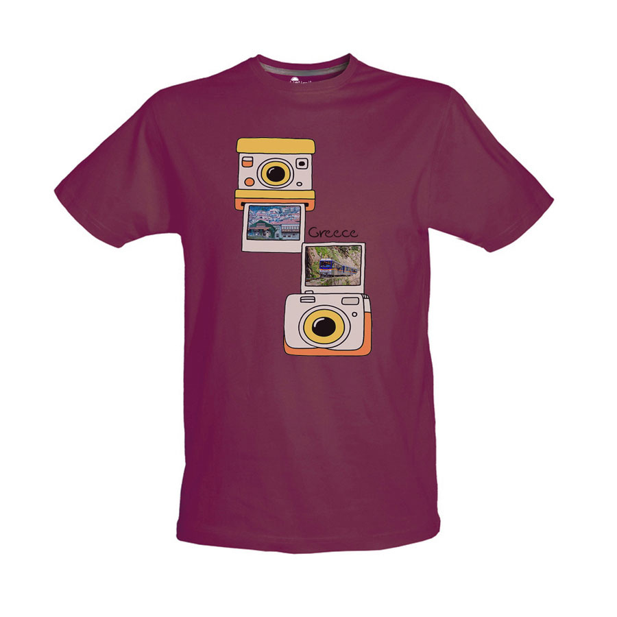 Παιδικό Tshirt Βυσσινί 26