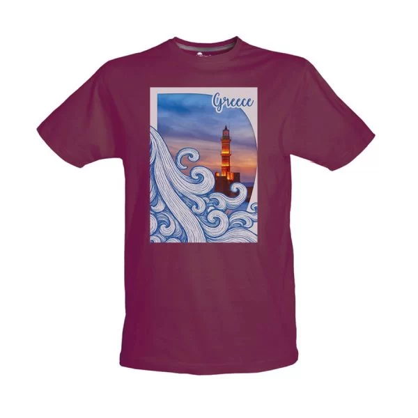 Tshirt Βυσσινί 31
