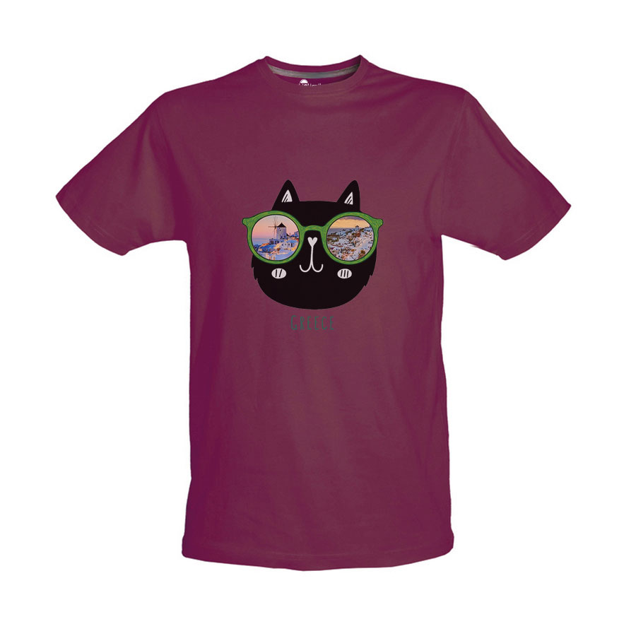 Παιδικό Tshirt Βυσσινί 33