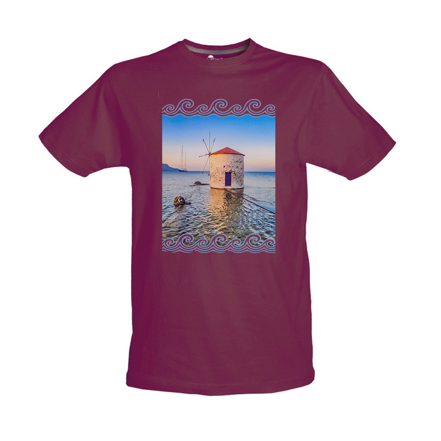 Παιδικό Tshirt Βυσσινί 37