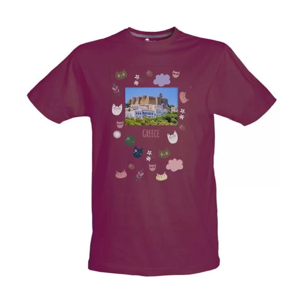 Tshirt Βυσσινί 39