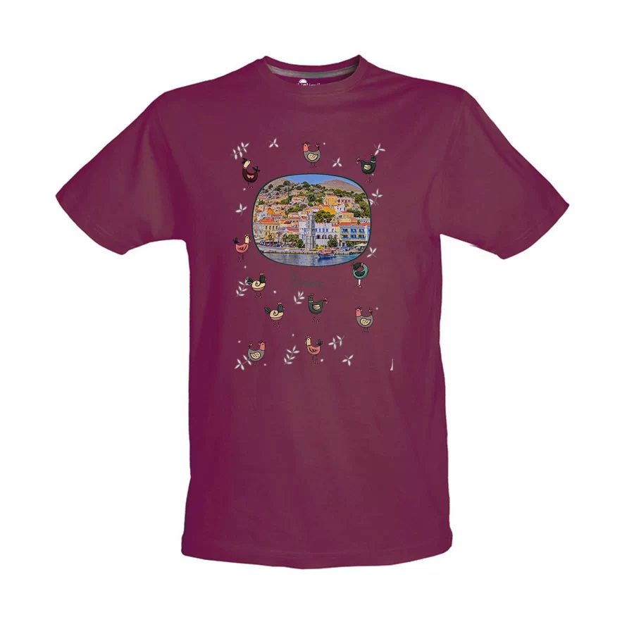 Παιδικό Tshirt Βυσσινί 40