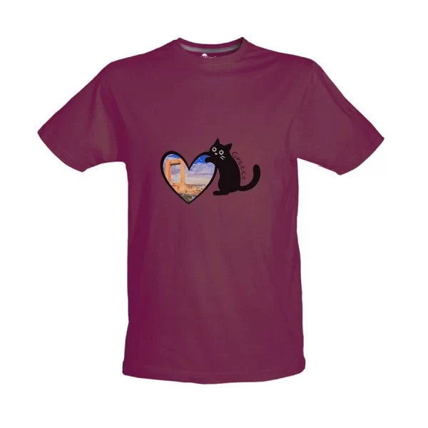 Tshirt Βυσσινί 44