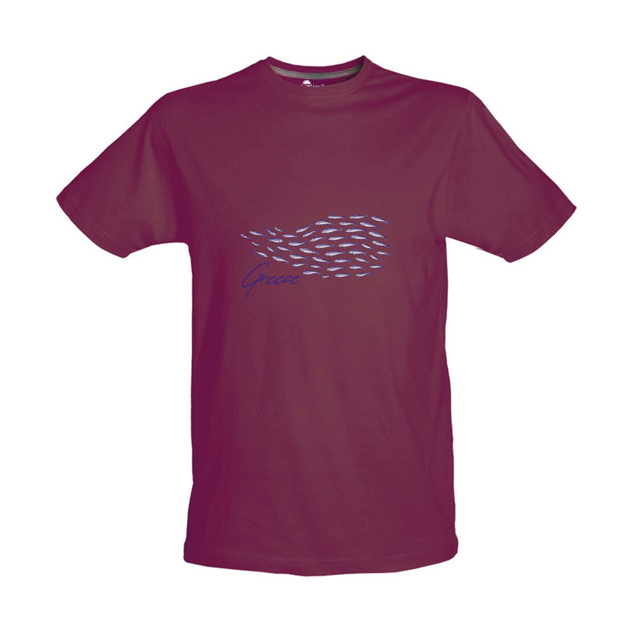 Παιδικό Tshirt Βυσσινί 48