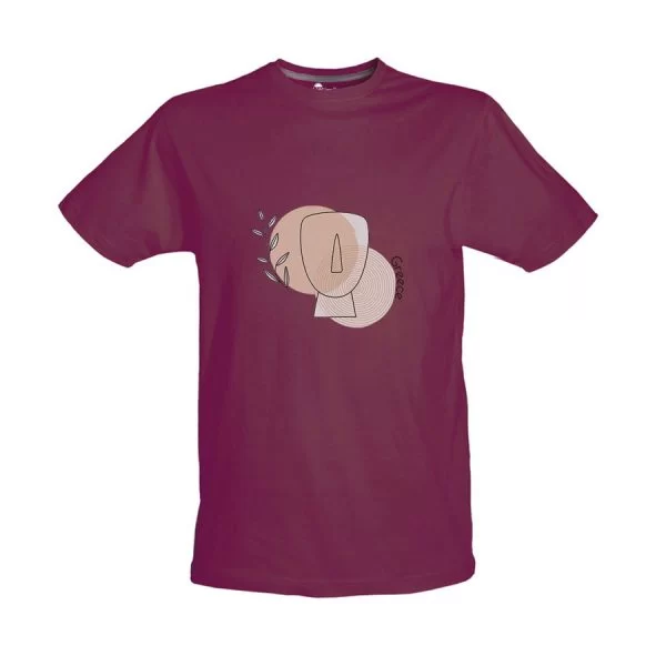 Tshirt Βυσσινί 49