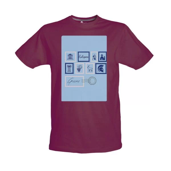 Tshirt Βυσσινί 50