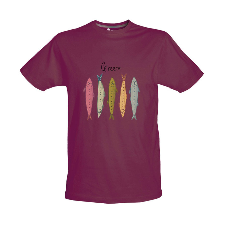 Παιδικό Tshirt Βυσσινί 55