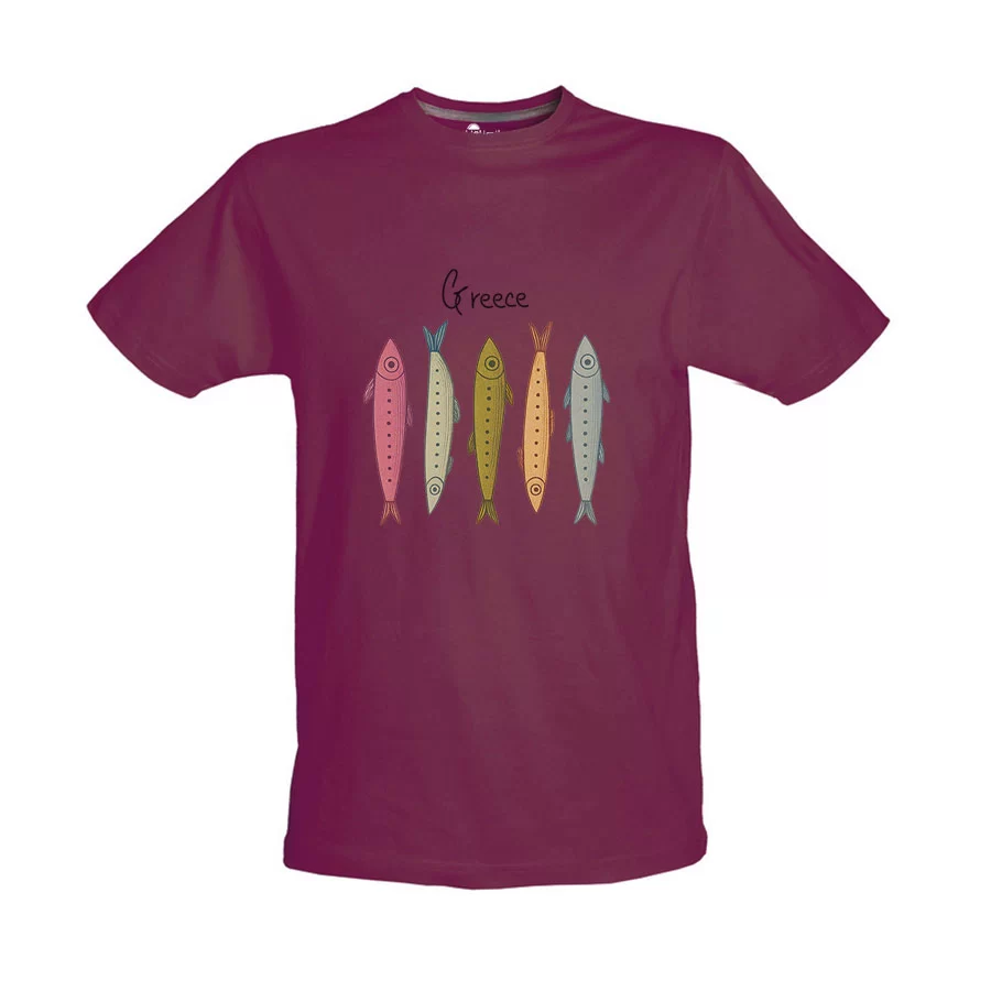 Παιδικό Tshirt Βυσσινί 55
