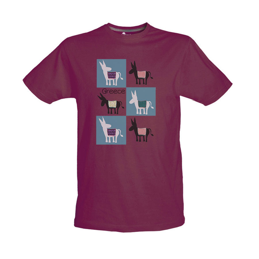 Παιδικό Tshirt Βυσσινί 58