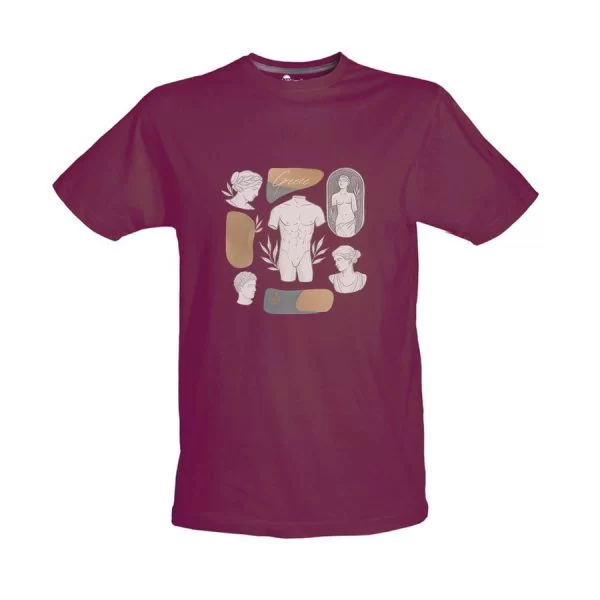 Tshirt Βυσσινί 60