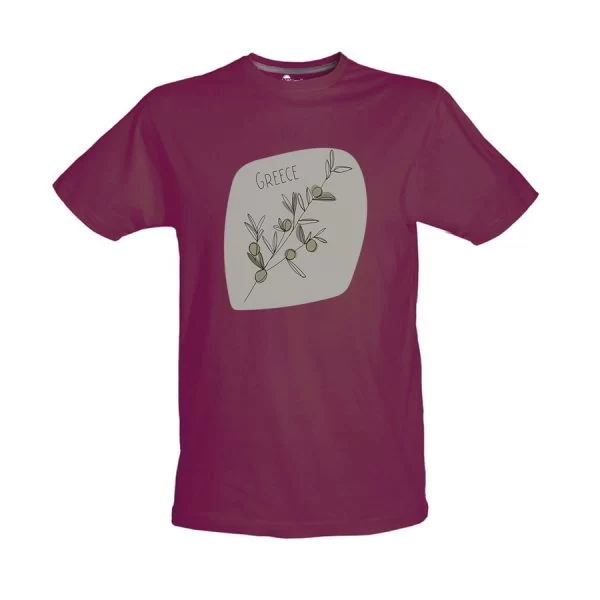 Tshirt Βυσσινί 61