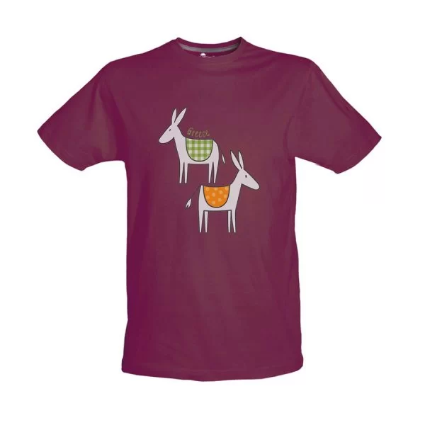 Tshirt Βυσσινί 62
