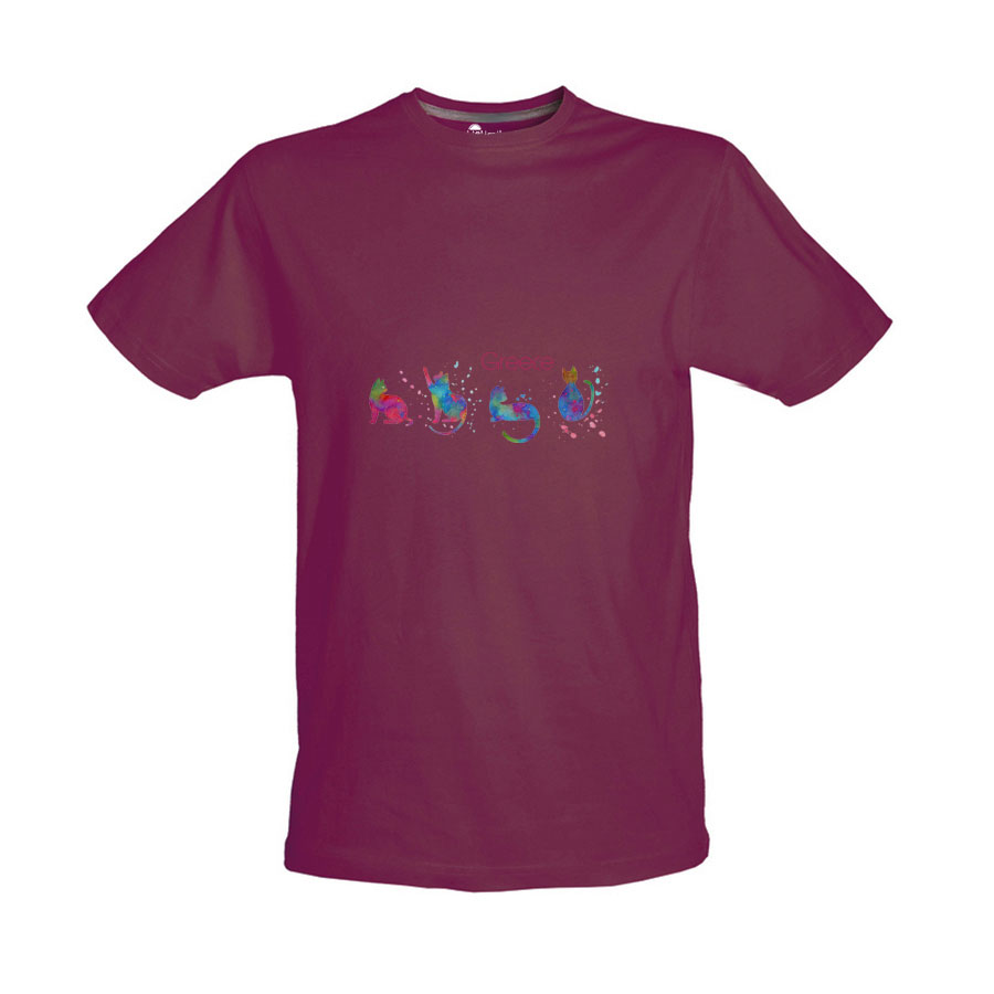 Παιδικό Tshirt Βυσσινί 71