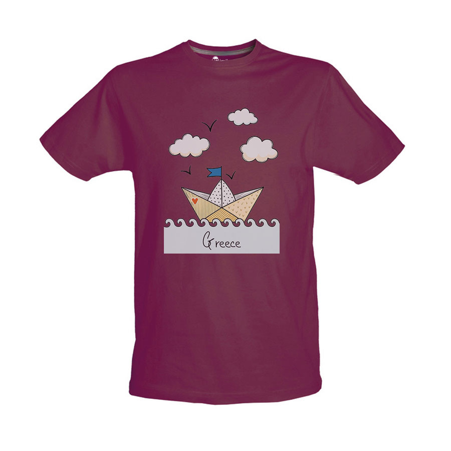 Παιδικό Tshirt Βυσσινί 75