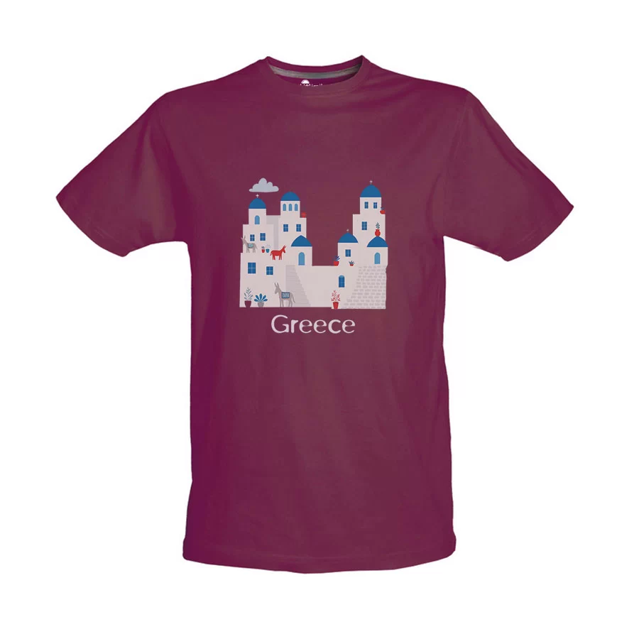 Παιδικό Tshirt Βυσσινί 84