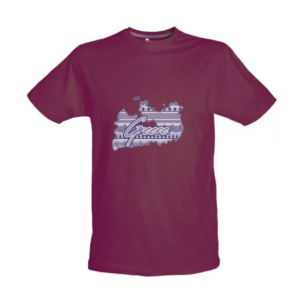 Tshirt Βυσσινί 87
