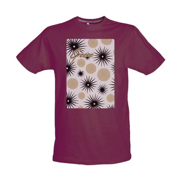 Tshirt Βυσσινί 88