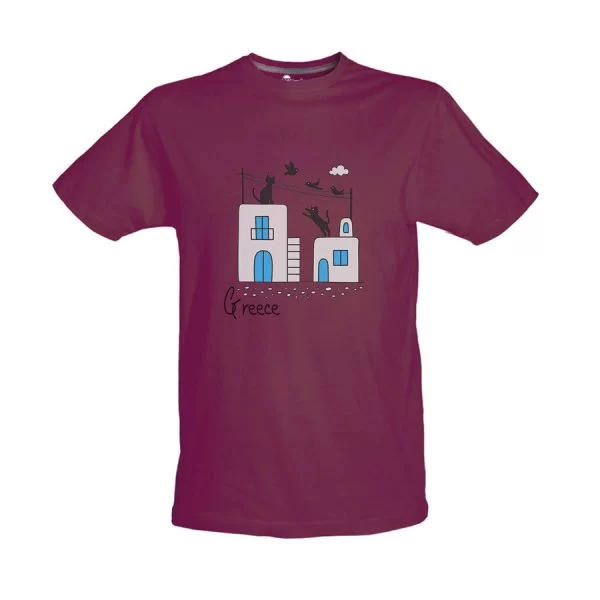 Tshirt Βυσσινί 92