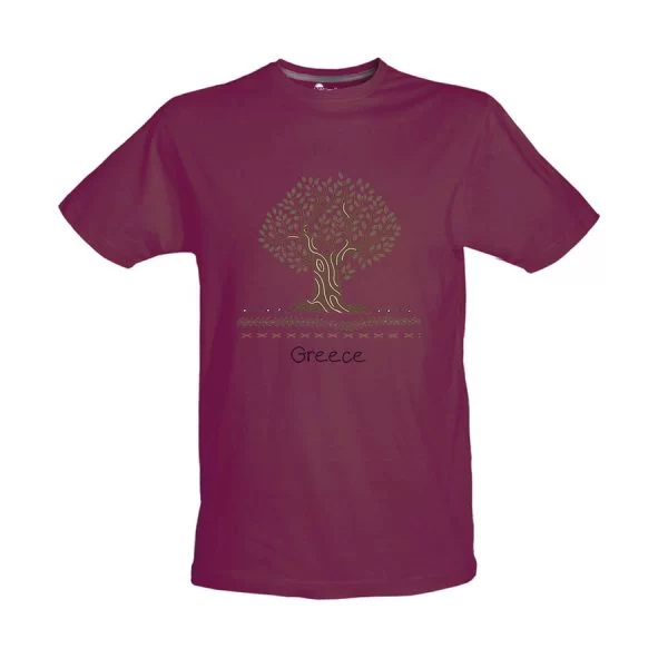 Tshirt Βυσσινί 93