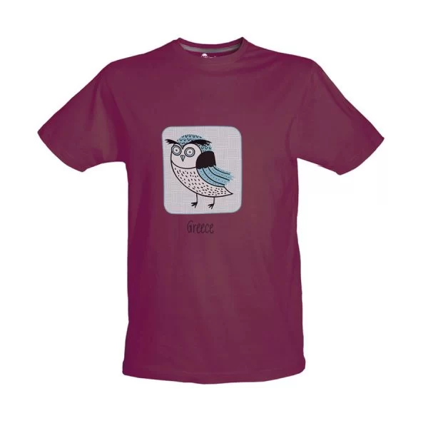 Tshirt Βυσσινί 96