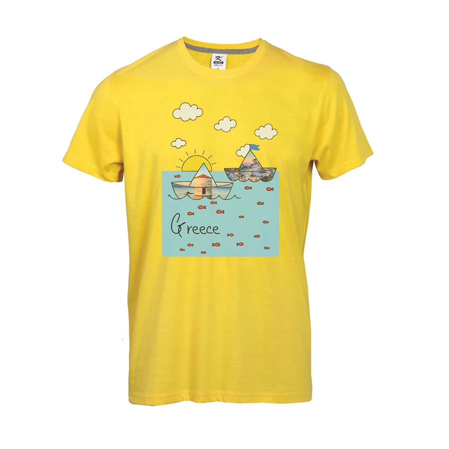 Παιδικό Tshirt Κίτρινο 8