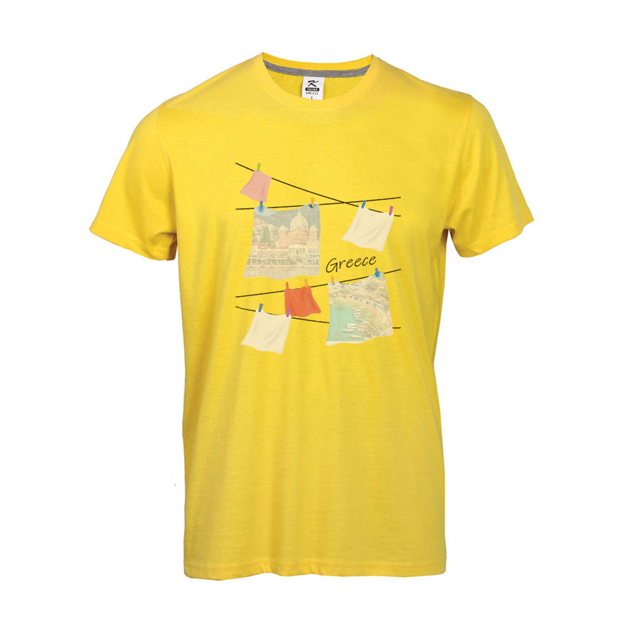 Παιδικό Tshirt Κίτρινο 14