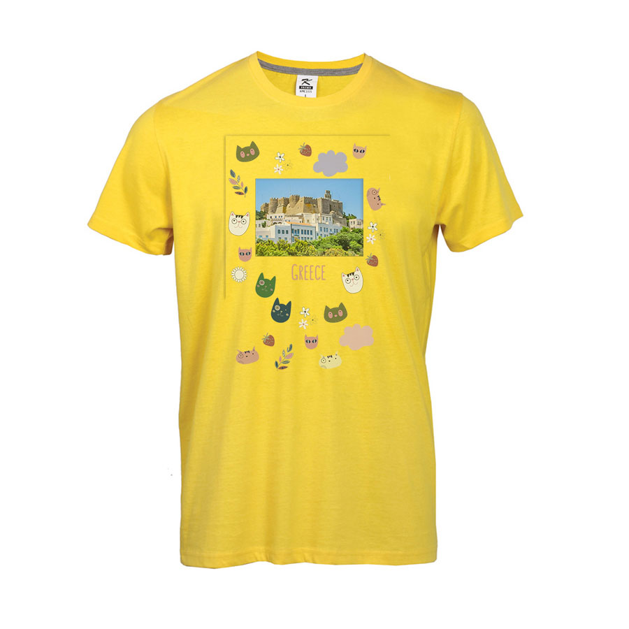 Παιδικό Tshirt Κίτρινο 38