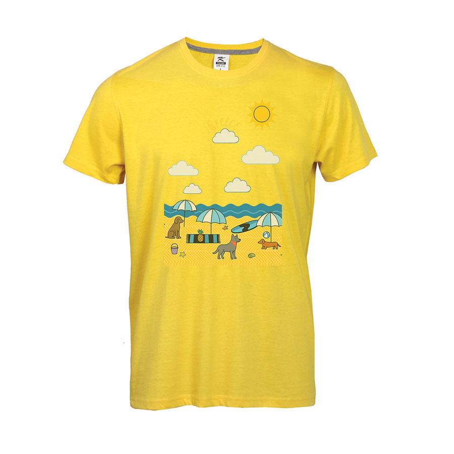 Παιδικό Tshirt Κίτρινο 86