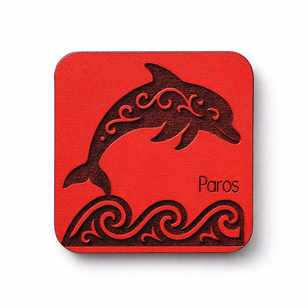 Μαγνητάκι Χρωματιστό Χάραξη 08