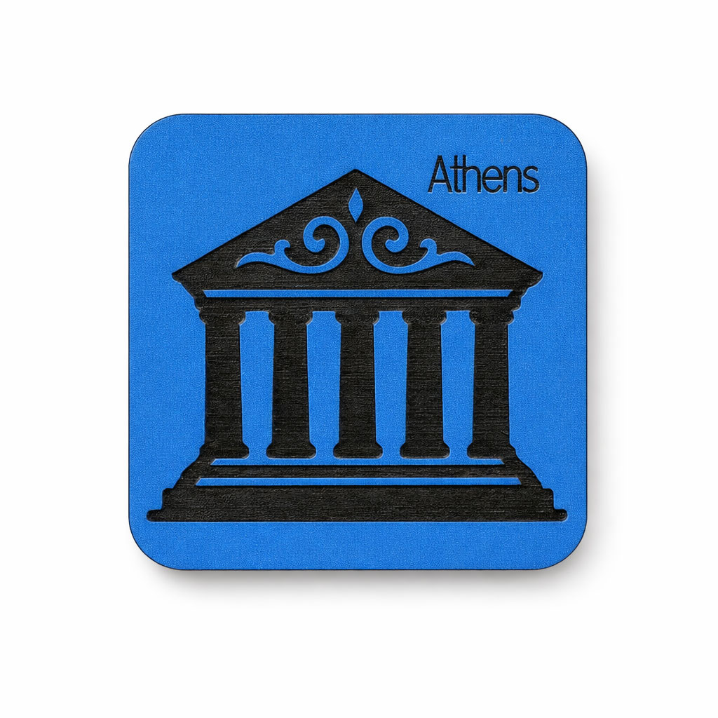 Μαγνητάκι Χρωματιστό Χάραξη 16