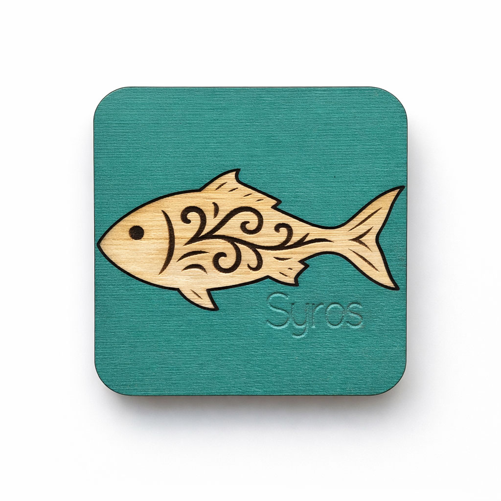 Μαγνητάκι Χρωματιστό Χάραξη Premium 12