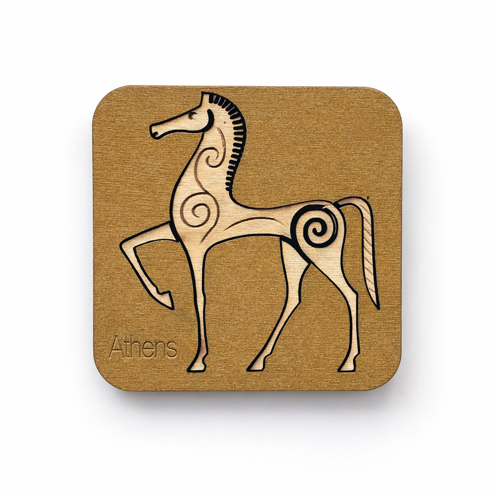 Μαγνητάκι Χρωματιστό Χάραξη Premium 18