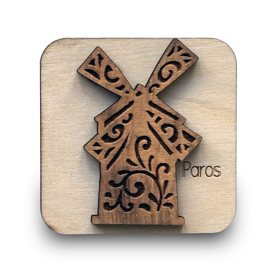 Μαγνητάκι Ξύλο Σχήματα 03