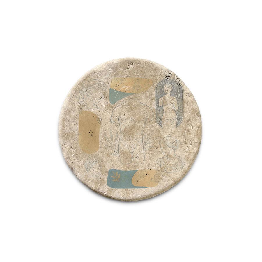 Μαγνητάκι Φυσική Πέτρα Φ3.5 058