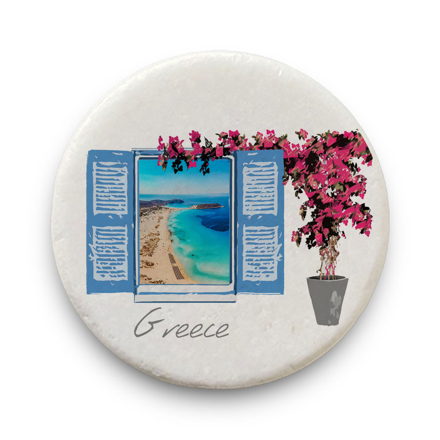 Μαγνητάκι Μάρμαρο Φ5 002