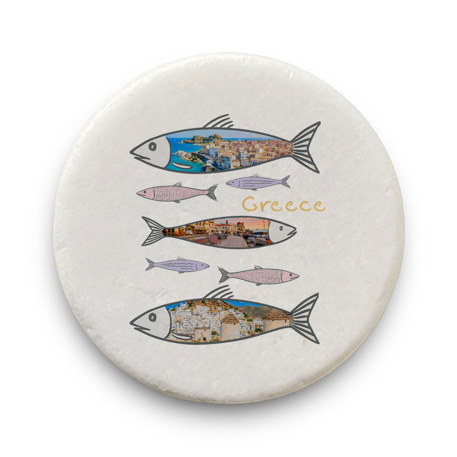 Μαγνητάκι Μάρμαρο Φ5 007