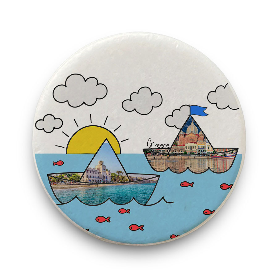 Μαγνητάκι Μάρμαρο Φ5 008