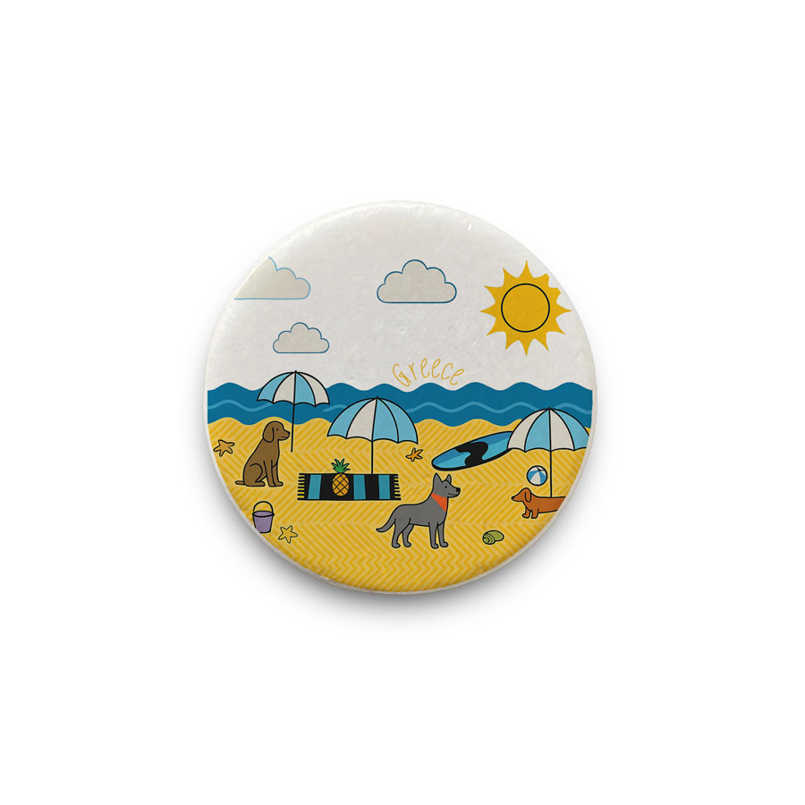 Μαγνητάκι Μάρμαρο Φ3.5 084