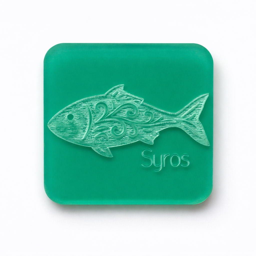 Μαγνητάκι Πλέξιγκλας Χάραξη 12