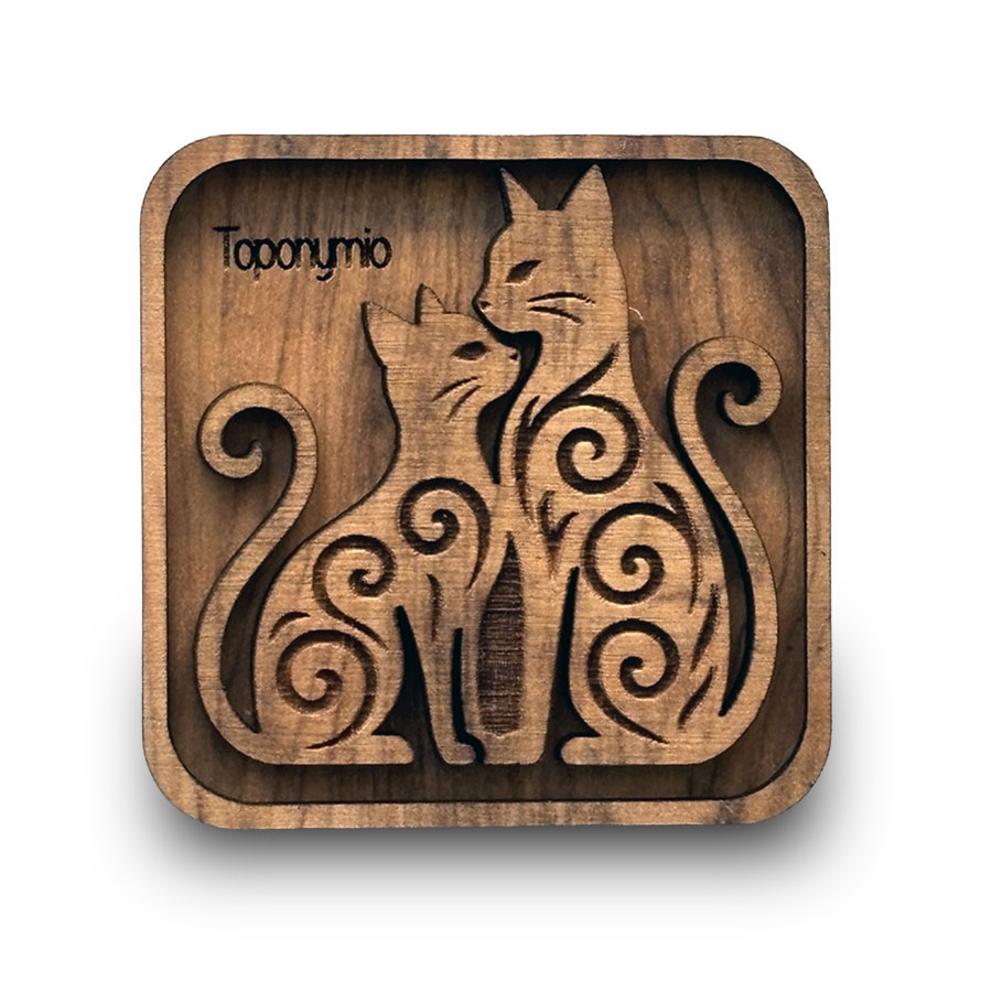 Μαγνητάκι Ξύλο Premium 15